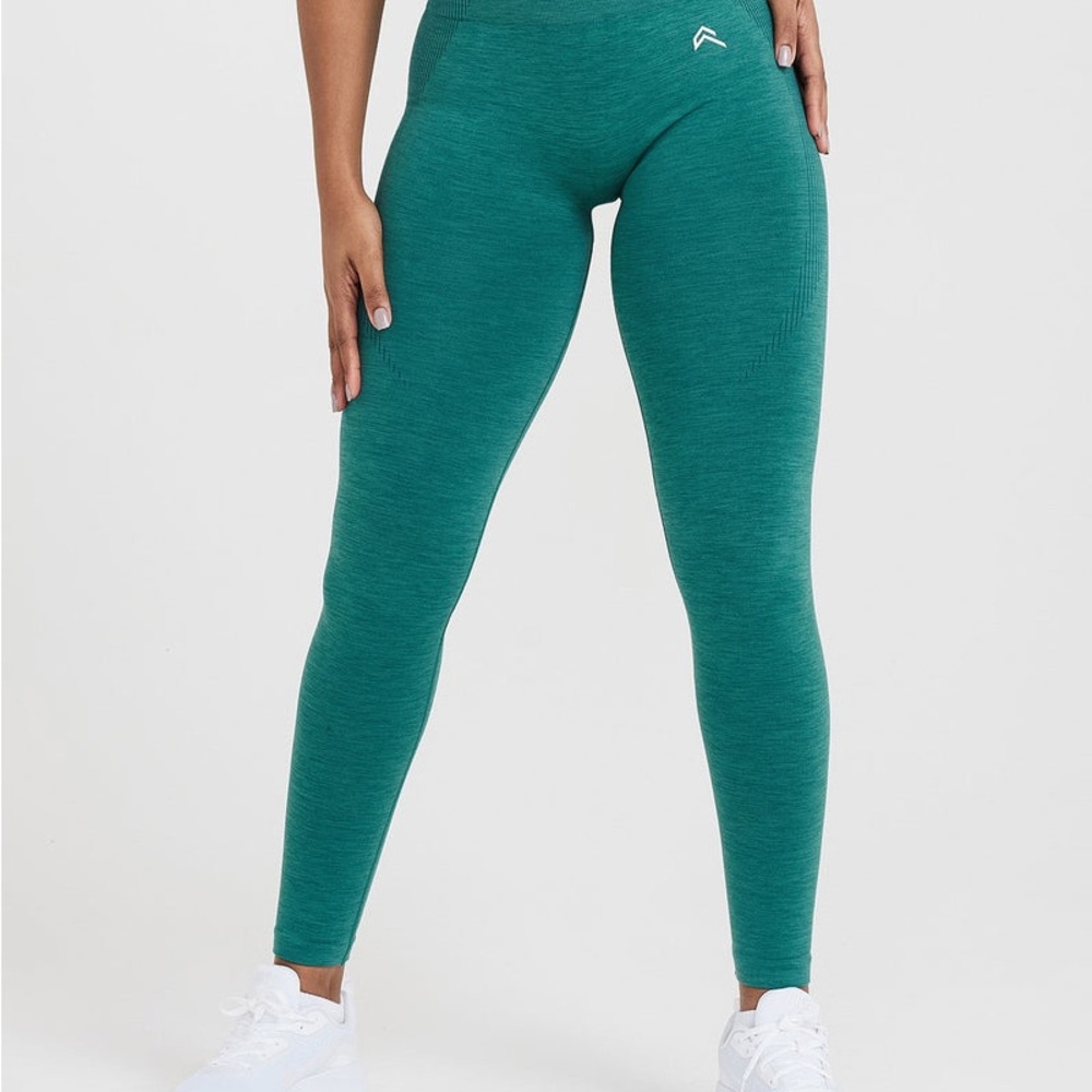 Oner Classic Seamless Leggings in Mineral Green Marl